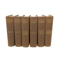 6 Volumes of Charles Dickens' Works, Published c. 1890