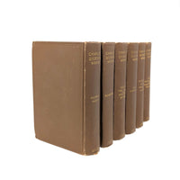 6 Volumes of Charles Dickens' Works, Published c. 1890