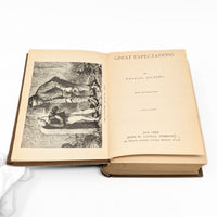 6 Volumes of Charles Dickens' Works, Published c. 1890