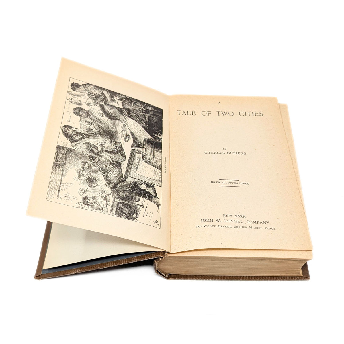 6 Volumes of Charles Dickens' Works, Published c. 1890