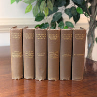 6 Volumes of Charles Dickens' Works, Published c. 1890