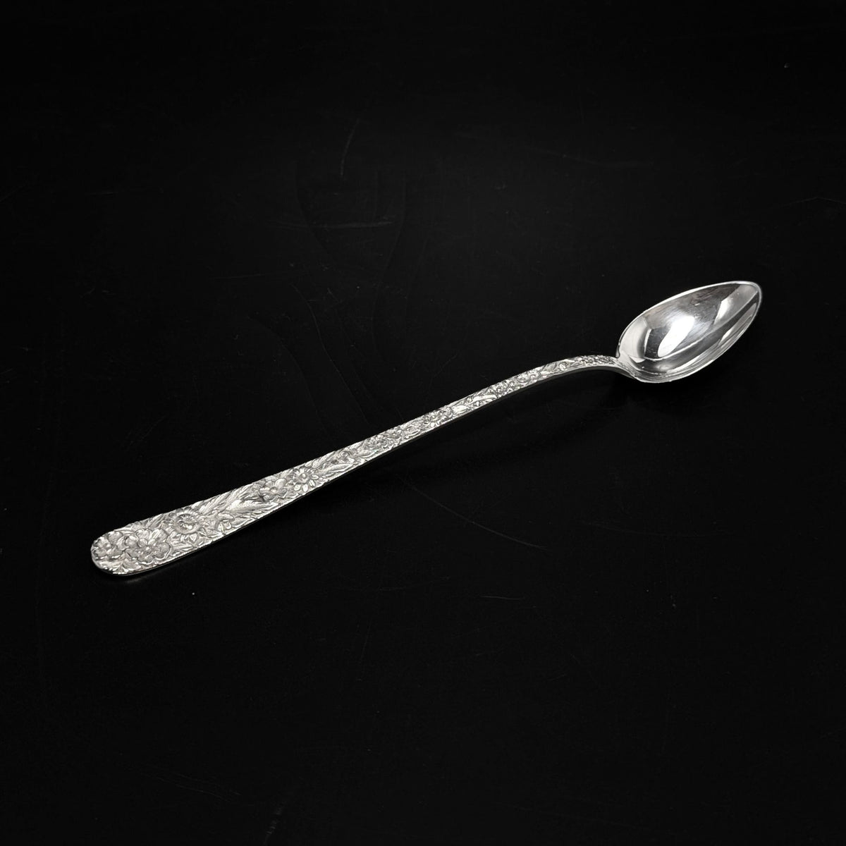 S. Kirk & Son "Repoussé" Sterling Silver Iced Tea Spoon