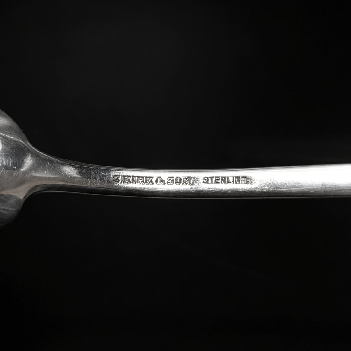 S. Kirk & Son "Repoussé" Sterling Silver Iced Tea Spoon