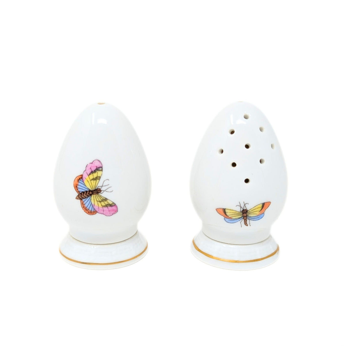 Herend "Rothschild Bird" Salt & Pepper Shakers