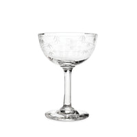 Noritake "Bamboo" Mid-Century Champagne Glasses (Set of 8)