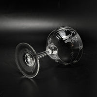 Noritake "Bamboo" Mid-Century Champagne Glasses (Set of 8)