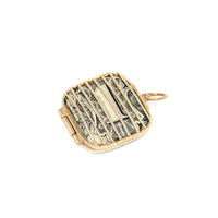 12K Gold Mad Money Caged US Dollar Pendant/Charm
