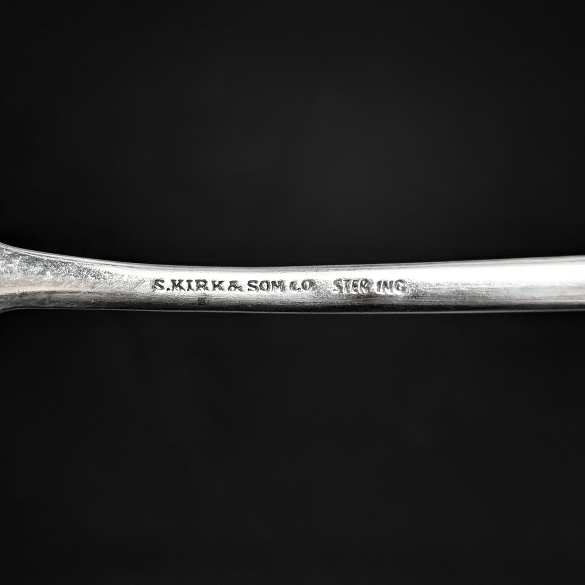 S. Kirk & Son Co. "Repoussé" Sterling Silver Iced Tea Spoon