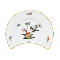 Herend "Rothschild Bird" Crescent Salad Plates (4)