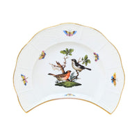 Herend "Rothschild Bird" Crescent Salad Plates (4)