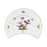 Herend "Rothschild Bird" Crescent Salad Plates (4)