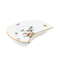 Herend "Rothschild Bird" Crescent Salad Plates (4)
