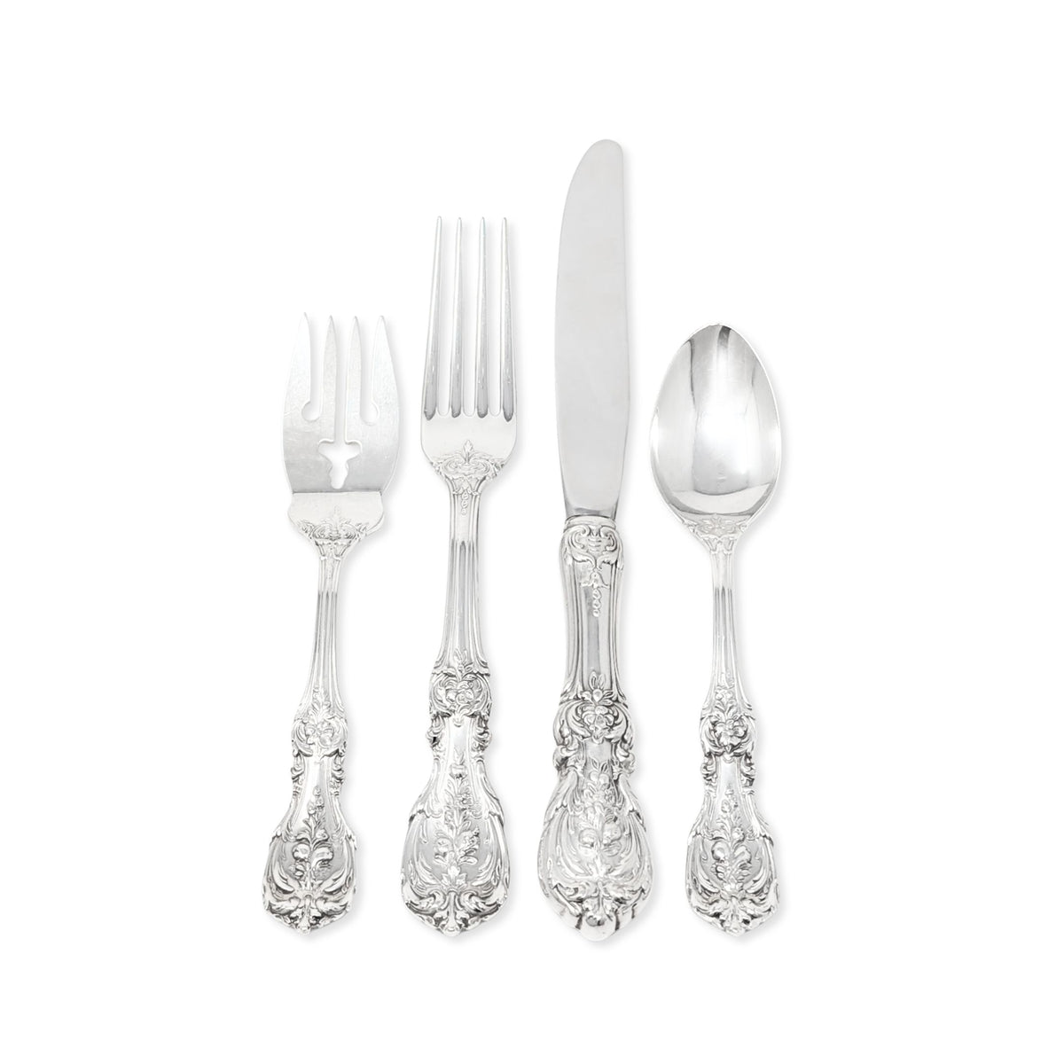 Reed & Barton "Francis I" Sterling Silver 57pc Flatware Set