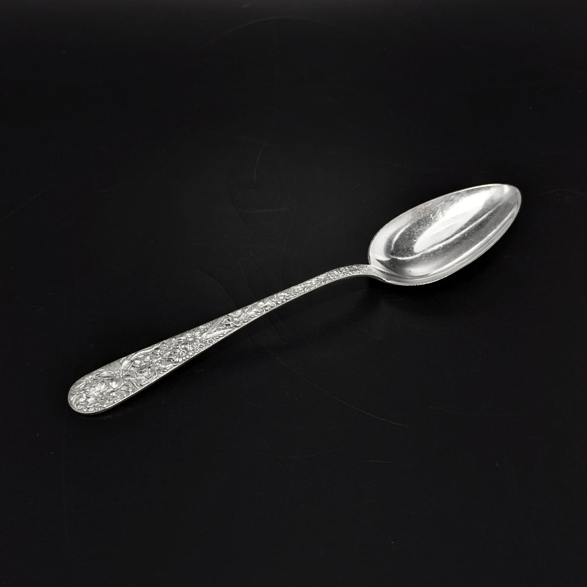 S. Kirk & Son Inc. "Repoussé" Sterling Silver Serving Spoon