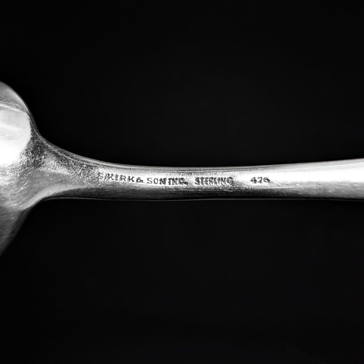 S. Kirk & Son Inc. "Repoussé" Sterling Silver Serving Spoon