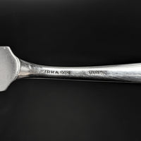 S. Kirk & Son "Repoussé" Sterling Silver Master Butter Knife (Flat Handle)