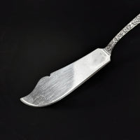 S. Kirk & Son "Repoussé" Sterling Silver Master Butter Knife (Flat Handle)