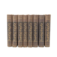 1882 Houghton, Mifflin & Co. Illustrated Household Edition of the Poets (8 Books)