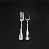 Kirk Stieff "Williamsburg Royal Shell" Stainless 17pc Flatware Set