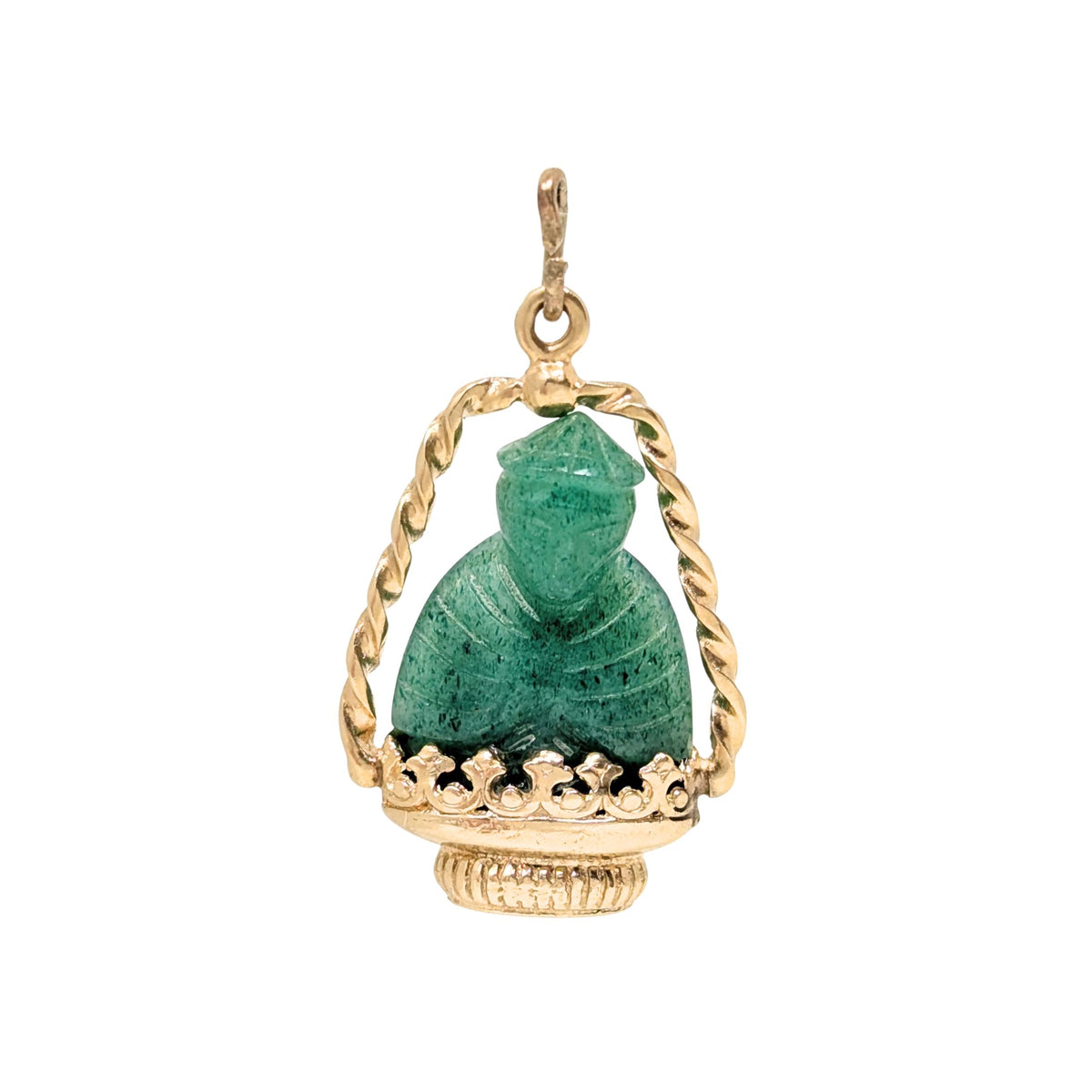 13K Gold 1960’s Buddha Pendant/Charm