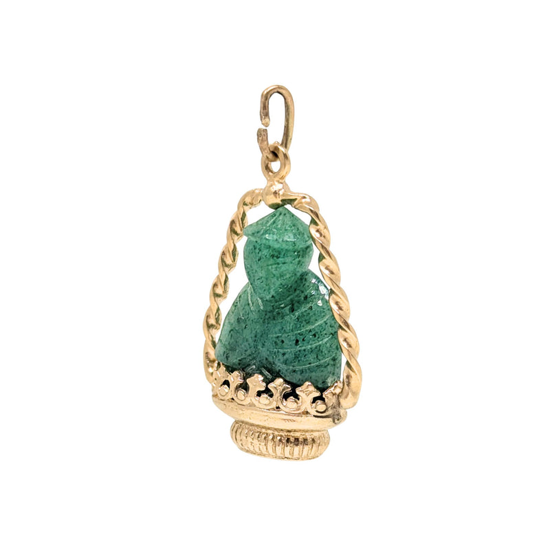 13K Gold 1960’s Buddha Pendant/Charm