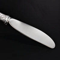 Kirk Stieff "Repoussé" Sterling Silver & Stainless Blade Butter Spreader