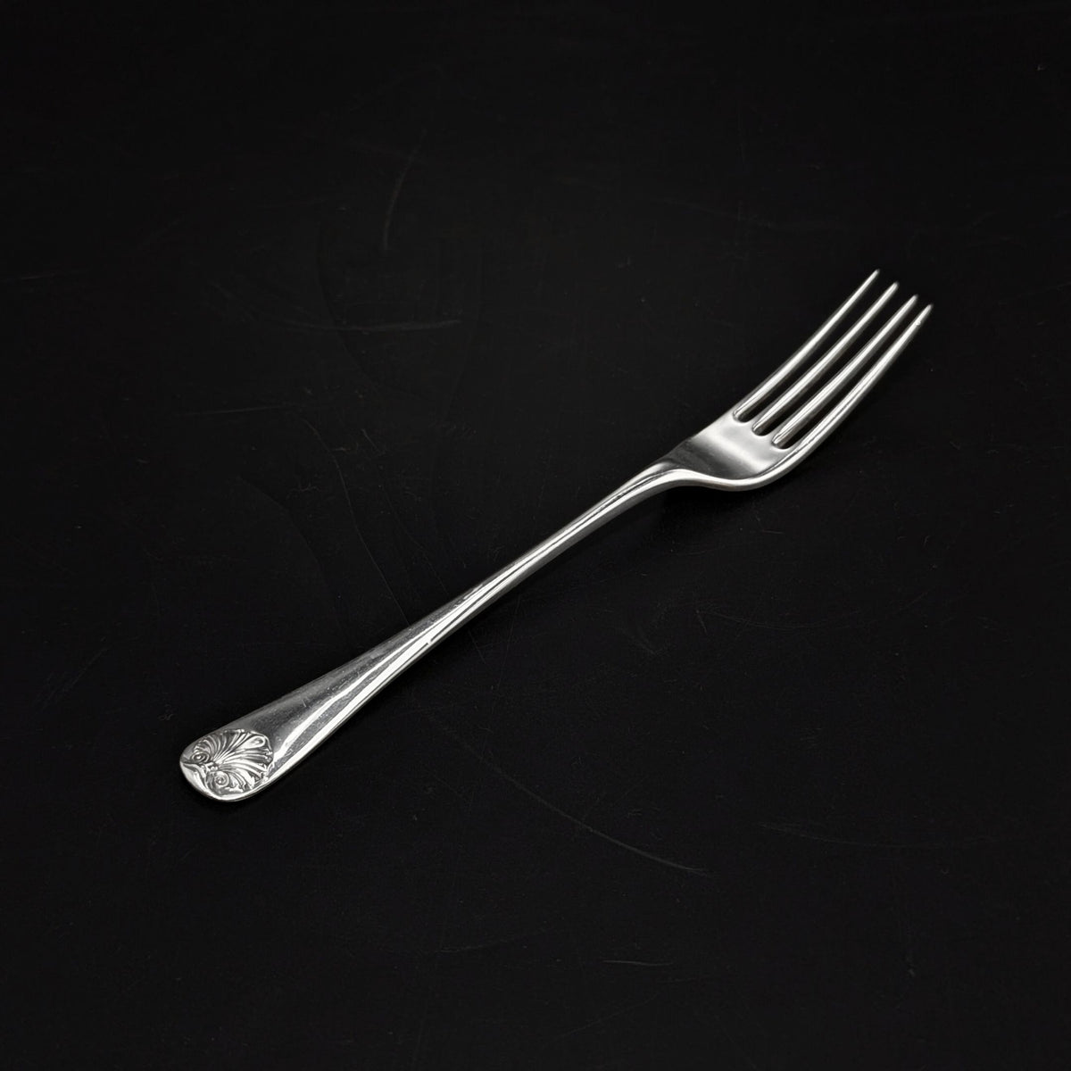 Stieff "Williamsburg Shell" Sterling Silver Individual Salad Fork