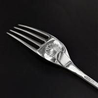 Stieff "Williamsburg Shell" Sterling Silver Individual Salad Fork