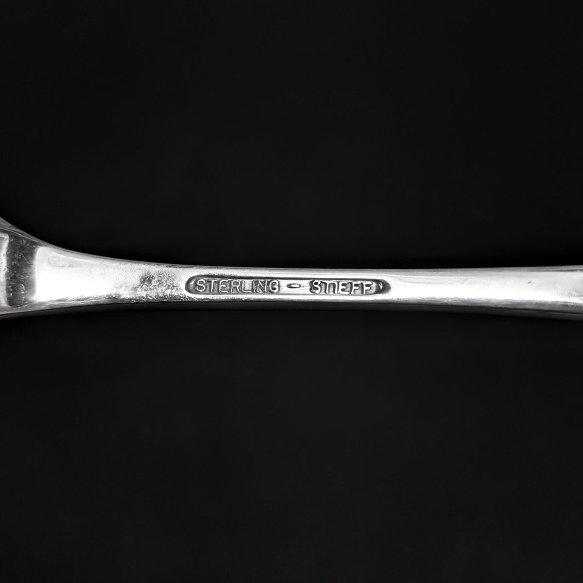 Stieff "Williamsburg Shell" Sterling Silver Individual Salad Fork