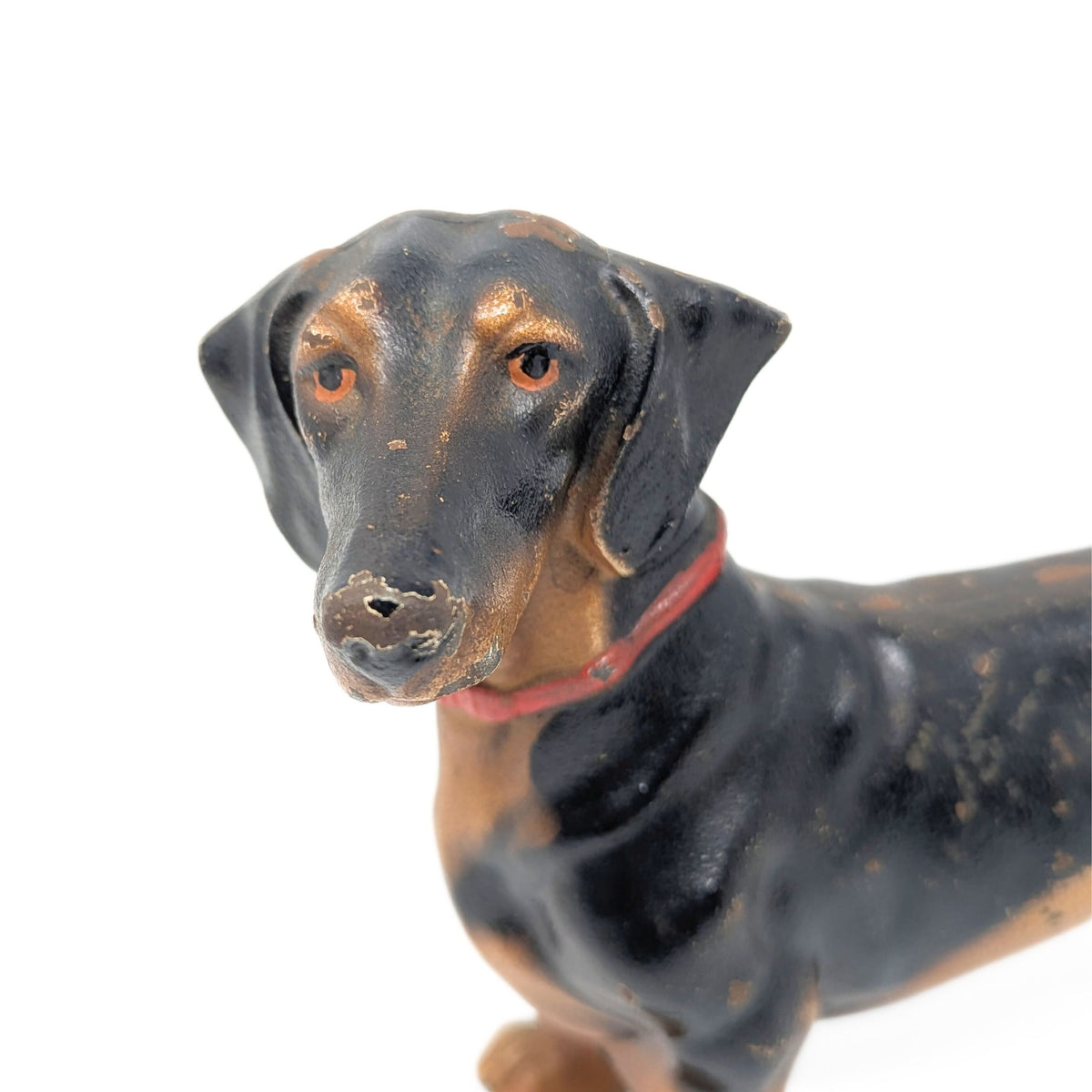 Hubley Cast Iron Dachshund Doorstop