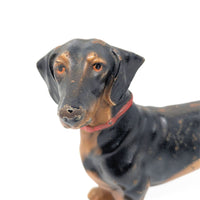 Hubley Cast Iron Dachshund Doorstop