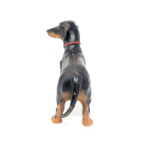 Hubley Cast Iron Dachshund Doorstop