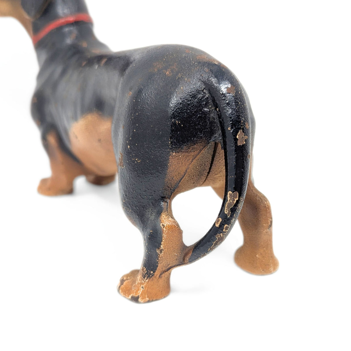 Hubley Cast Iron Dachshund Doorstop
