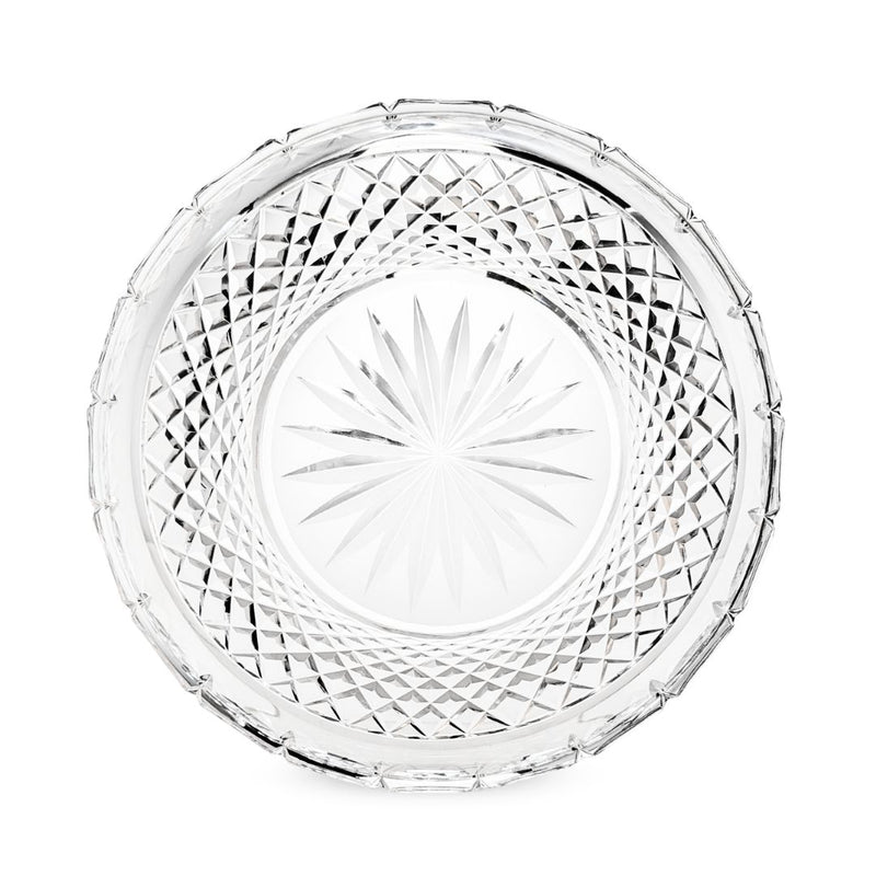 Waterford Crystal 8" & 10" Round Trays (Set of 2)