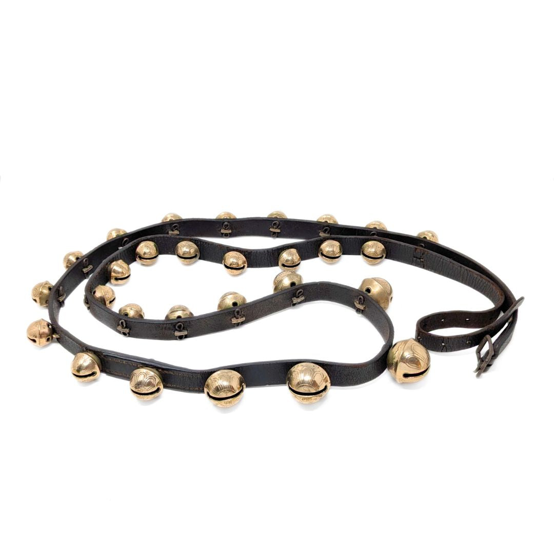 Antique Bronze 92" Graduated Sleigh Bells (28 Bells)