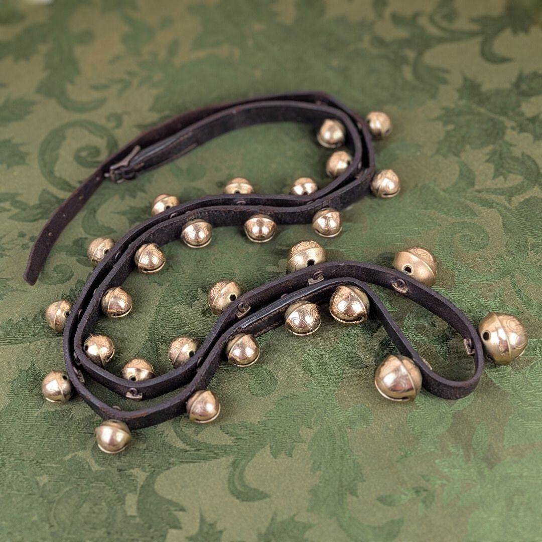 Antique Bronze 92" Graduated Sleigh Bells (28 Bells)