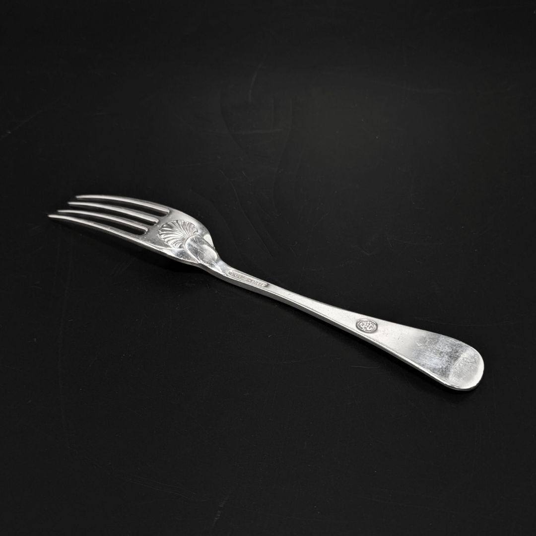 Stieff "Williamsburg Shell" Sterling Silver Fork