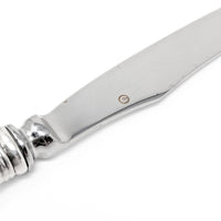 Stieff "Williamsburg Shell" Sterling Silver Modern Hollow Pistol Knife