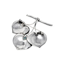 Borresen & Lassen Sterling Silver Leaf Brooch