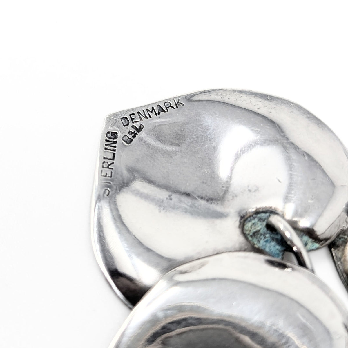 Borresen & Lassen Sterling Silver Leaf Brooch