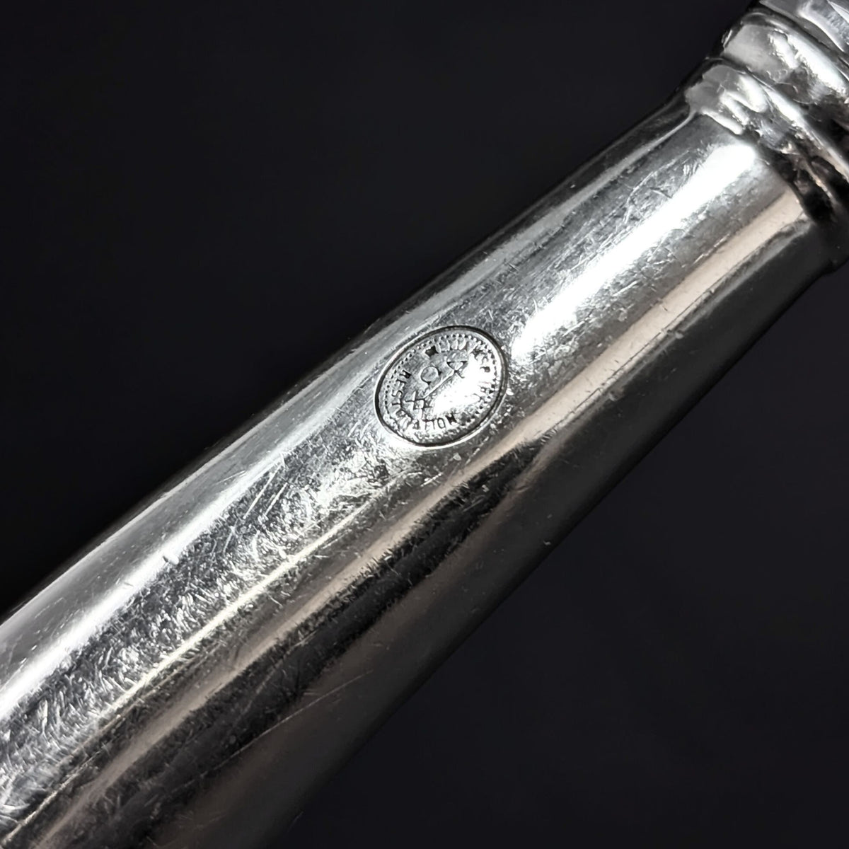 Stieff "Williamsburg Shell" Sterling Silver Butter Spreader