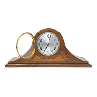 Gilbert Tambour Antique 8-Day Normandy Chimes Maple Mantle Clock