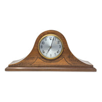 Gilbert Tambour Antique 8-Day Normandy Chimes Maple Mantle Clock