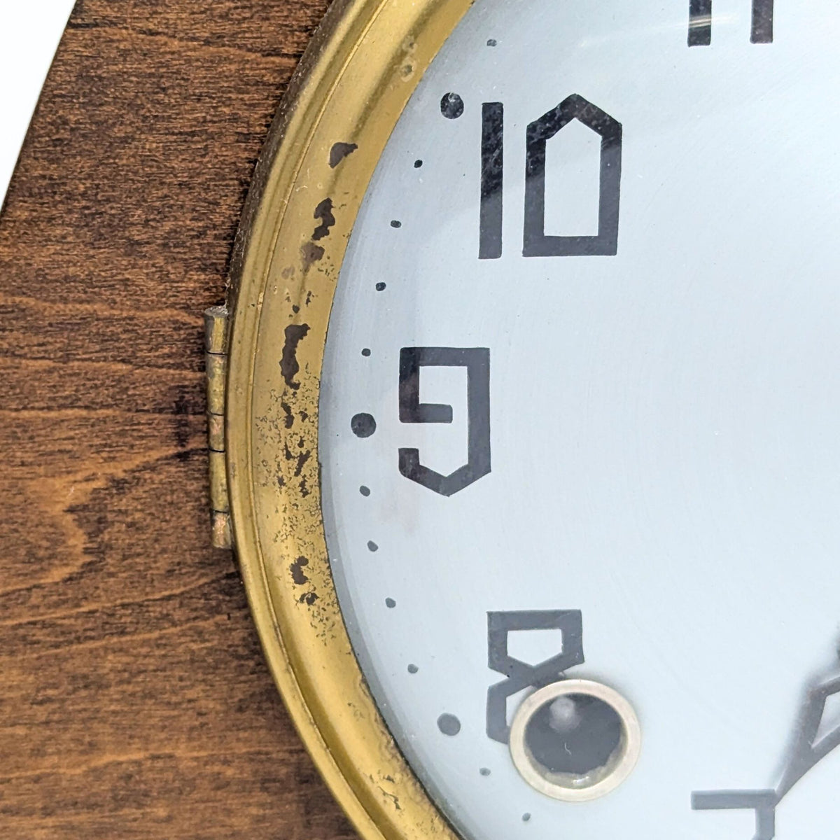 Gilbert Tambour Antique 8-Day Normandy Chimes Maple Mantle Clock