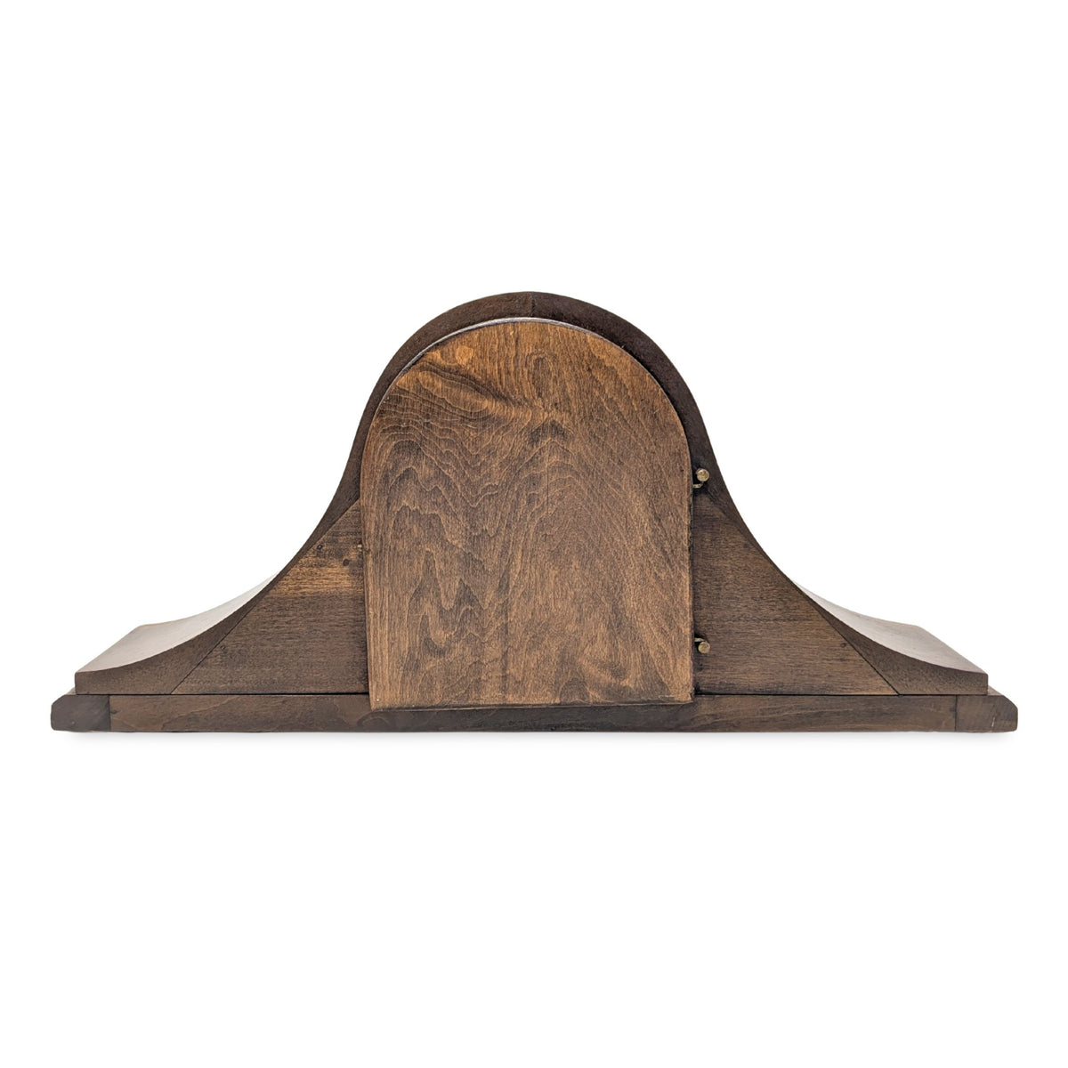 Gilbert Tambour Antique 8-Day Normandy Chimes Maple Mantle Clock