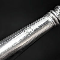 Stieff "Williamsburg Shell" Sterling Silver Master Butter / Fish Knife