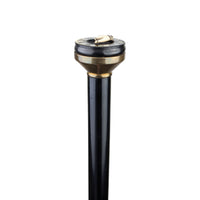 Antique 35.5" Gamer's Walking Stick with Poker Dice