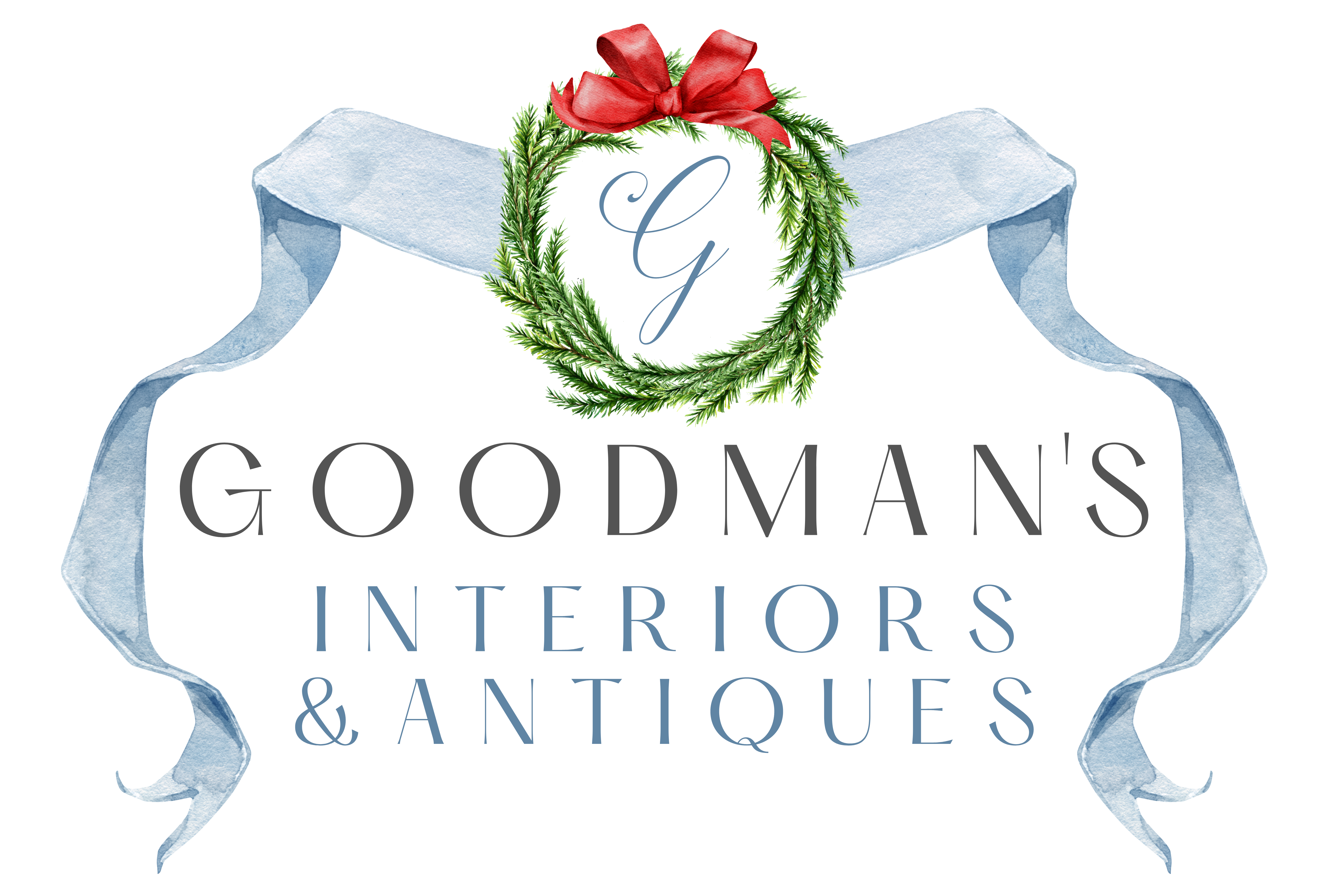 Seller Information Goodman S Interiors Antiques   CHRISTMAS GOODMANS INTERIORS ANTIQUES LOGO 1600 X 1080 Px 