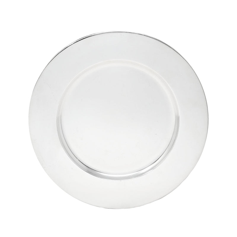 Mid-Century Silver Plate 11" Chargers / Dinner Plates (Set of 8)
