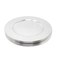 Mid-Century Silver Plate 11" Chargers / Dinner Plates (Set of 8)